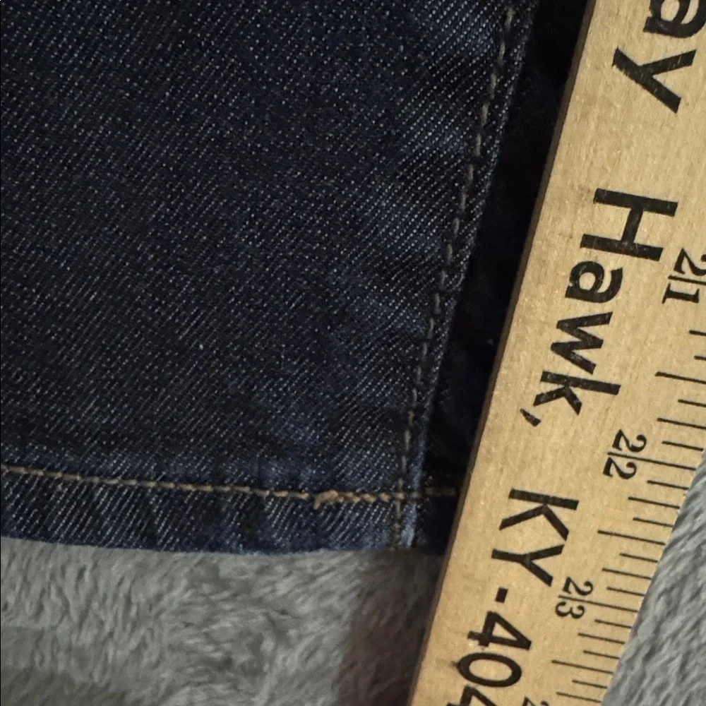 LOFT Dark Blue Women's Sz 6/28 Curvy Crop Jeans Everyday Wear Fall Staple